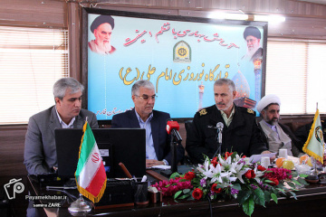 افتتاح قرارگاه نوروزی نیروی انتظامی فارس در شیراز