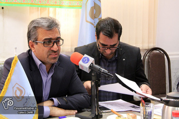 نشست خبری بنیاد مسکن انقلاب اسلامی فارس در جمع اصح