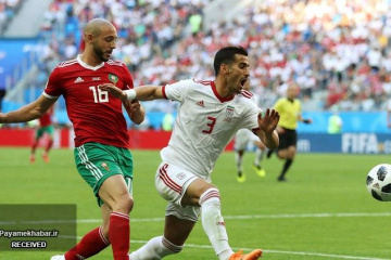 بازی ایران - مراکش - جام جهانی ۲۰۱۸