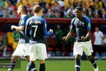 بازی فرانسه - استرالیا - جام جهانی ۲۰۱۸