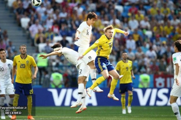 بازی کره جنوبی - سوئد - جام جهانی ۲۰۱۸