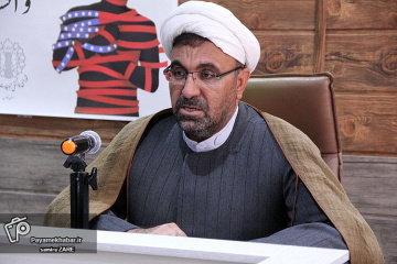 حجت الاسلام محمد رضایی رئیس شورای هماهنگی تبلیغات 