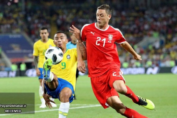 بازی برزیل - صربستان - جام جهانی ۲۰۱۸