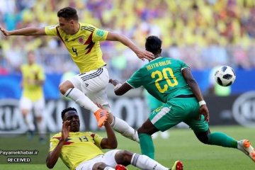 بازی کلمبیا - سنگال - جام جهانی ۲۰۱۸