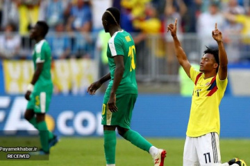 بازی کلمبیا - سنگال - جام جهانی ۲۰۱۸