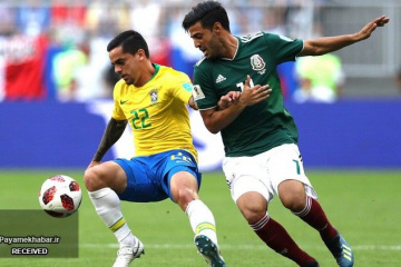 بازی برزیل - مکزیک - جام جهانی ۲۰۱۸