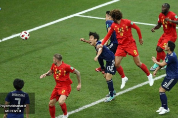 بازی بلژیک - ژاپن - جام جهانی ۲۰۱۸