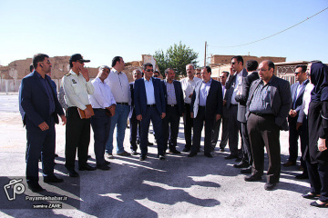 بازدید اعضای شورای شهر از بافت قدیم شیراز