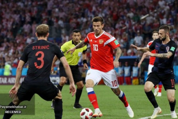 بازی روسیه - کرواسی - جام جهانی ۲۰۱۸