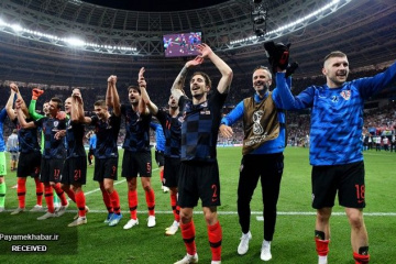 بازی انگلیس - کرواسی - جام جهانی ۲۰۱۸