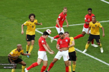 بازی انگلیس - بلژیک - جام جهانی ۲۰۱۸