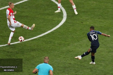 بازی فرانسه - کرواسی - جام جهانی ۲۰۱۸