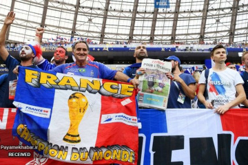 بازی فرانسه - کرواسی - جام جهانی ۲۰۱۸