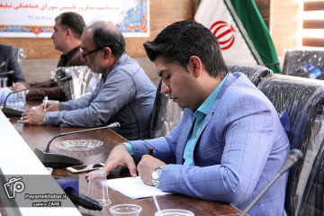 نشست خبری رئیس شورای هماهنگی تبلیغات اسلامی فارس