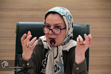 لیلا دودمان، نشست خبری عضو شورای شهر اسلامی شهر شی