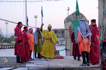 اجرای تعزیه شهادت حضرت علی اکبر (ع) در شیراز