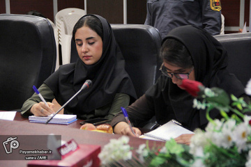 نشست خبری مدیرعامل سازمان آتش نشانی شیراز
