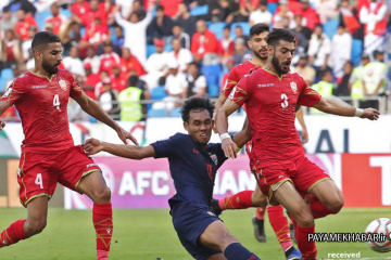 جام ملت های آسیا 2019 - بازی تایلند - بحرین