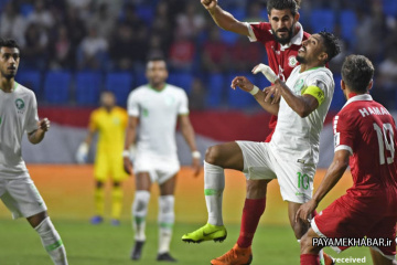 جام ملت های آسیا 2019 بازی عربستان - لبنان