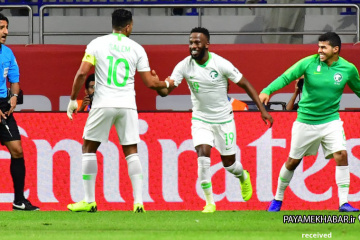 جام ملت های آسیا 2019 بازی عربستان - لبنان