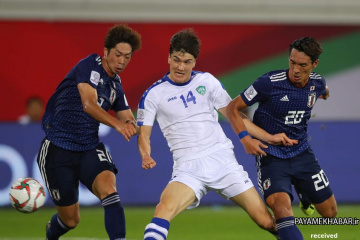 روز سیزدهم جام ملت های آسیا بازی ژاپن - ازبکستان