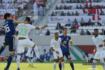 جام ملت های آسیا بازی ژاپن - عربستان