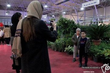 افتتاح نمایشگاه گل و گیاه در شیراز