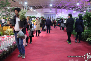 افتتاح نمایشگاه گل و گیاه در شیراز
