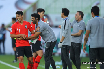 جام ملت های آسیا بازی کره جنوبی - بحرین