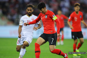 جام ملت های آسیا بازی کره جنوبی - بحرین