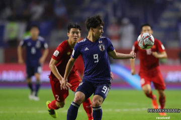جام ملت های آسیا بازی ژاپن - ویتنام