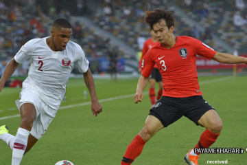 جام ملت های آسیا بازی کره جنوبی - قطر