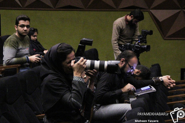 نشست خبری هجدهمین جشواره فیلم فجر شیراز