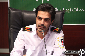 محمدهادی قانع،مدیر عامل آتش نشانی شیراز و معاون اج