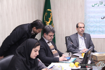 نشست خبری رئیس سازمان جهاد کشاورزی فارس