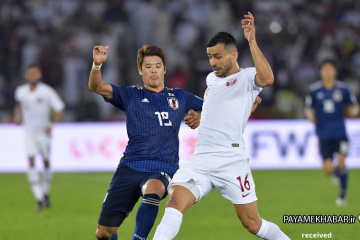 جام ملت های آسیا بازی قطر - ژاپن