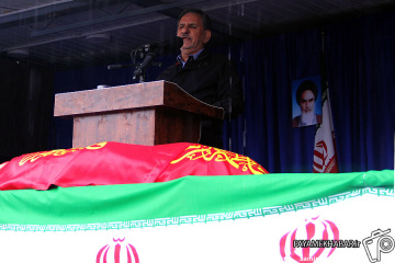 اسحاق جهانگیری، راهپیمایی 22 بهمن در شیراز