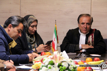 نشست خبری رئیس کانون وکلای دادگستری فارس