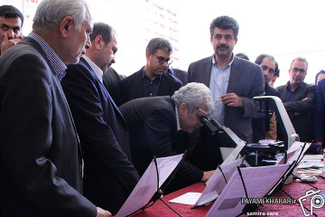 بازدید معاون رئیس جمهوری از پارک علم و فناوری فارس