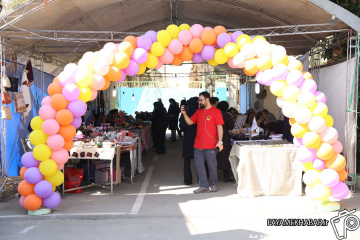 مراسم افتتاحیه سومین بازارچه خیریه بیمارستان روزبه