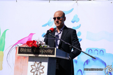 محمدرضا امیری، فرماندار شیراز در مراسم آغاز به کار