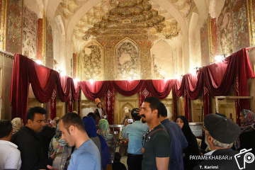 بازدید گردشگران نوروزی از ارگ کریمخان زند شیراز