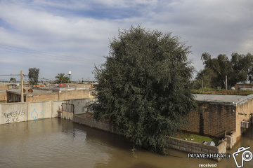 سیل در «بامدژ» خوزستان