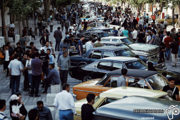 گردهمایی خودروهای کلاسیک در همدان