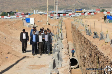 بازدید شهردار شیراز از پروژه های در حال ساخت