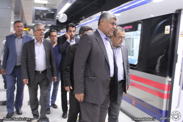بازدید شهردار شیراز از فاز ۲ خط مترو