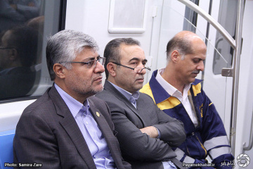بازدید شهردار شیراز از فاز ۲ خط مترو