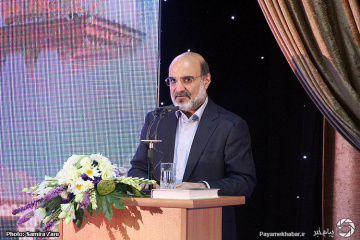 علی عسکری، رئیس سازمان صدا و سیمای کشور در افتتاح 