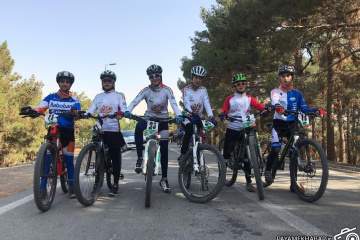 قهرمانی دختران دوچرخه سوار فارس در لیگ بانوان