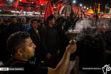 عزاداری شب تاسوعای حسینی در کربلای معلی